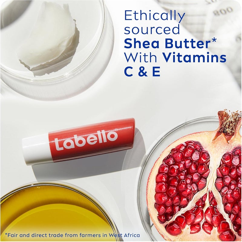 Labello بلسم الشفاه لابيلو بنكهة الرمان - 3 عبوات - Image 4